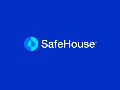 SafeHouse - Logo Design 🛡️ badge brand identity design branding creative logo home house identity logo logo design protect safe safe house safety secure secured security security app shield smart home wordmark