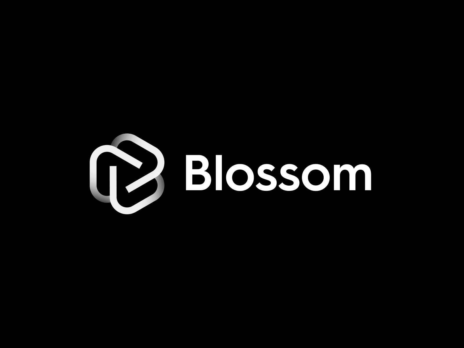 Blossom - Logo Animation animation b blossom logo monogram