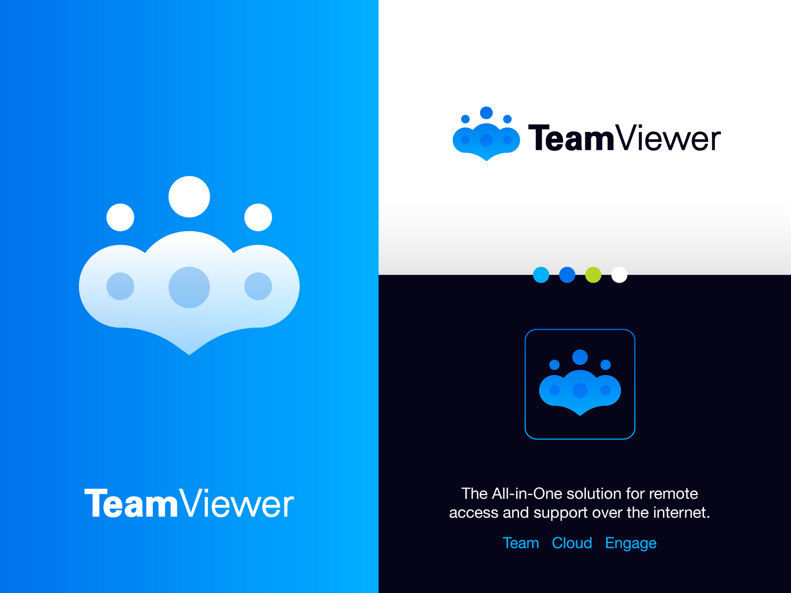 TeamViewer - Logo Redesign ☁️ by Jeroen van Eerden on Dribbble