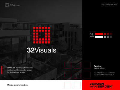 32Visuals - Logo Design 🟥⁣