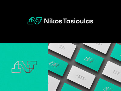 Nikos Tasioulas - Logo Design creative logo digital designer freelance letter monogram design logo logo design monogram n nikos t visual identity design