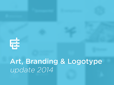 Art, Branding & Logotype update 2014. branding company construction creative freelance grid icon logo logotype monogram type