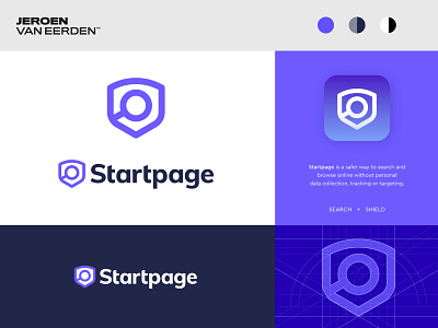 Startpage - Logo Design 🛡️