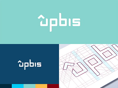 Upbis Branding. bis branding icon logo mark network shade social up upbis