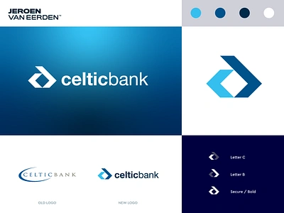 Celtic Bank - Logo Redesign 🏦 a b c d e f g h i j k l m n b bank bold brand identity design branding c celtic collaborate connect integrate logo monogram o p q r s t u v w q y z perfect redesign symbol t h e q u i c k b r o w n f o x visual identity design