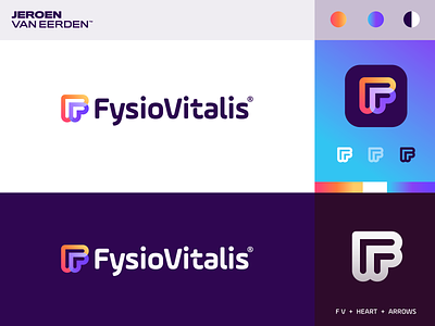 FysioVitalis - Logo Design v8
