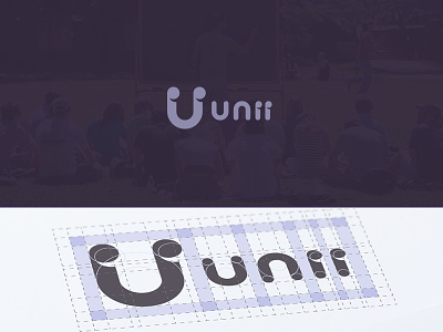 Unii Rebranding. branding chat college communicate educate logo platform school share social unii university