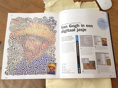 Van Gogh Workshop digital feature illustrator photoshop publication publish tutorial workshop