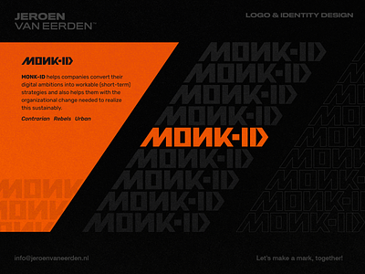 Monk-ID - Logo Wordmark Proposal