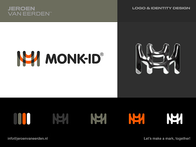 MONK-ID - Logo Monogram ⁣🧡⁣⁣⁣⁣⁣⁣⁣⁣⁣⁣⁣⁣⁣⁣