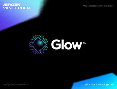 Glow™️ - Logo Redesign brand identity design branding creative creative logo design crypto crypto token cryptocurrency finance glow identity logo logo design logo redesign token visual identity design