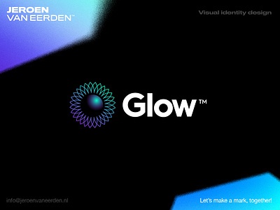 Glow™️ - Logo Redesign brand identity design branding creative creative logo design crypto crypto token cryptocurrency finance glow identity logo logo design logo redesign token visual identity design