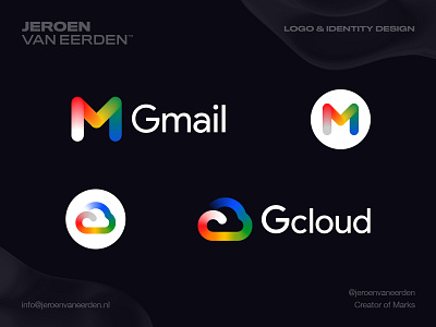 Gmail + Gcloud - Redesign blend mode colors creative logo fresh logo gcloud gmail google google cloud google redesign gradient gsuite logo logo redesign ui