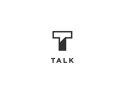 Talk chat communicate icon letter mark media monogram noise people social t talk
