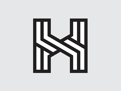 H symbol concept h home homes house identity living mark personal symbol