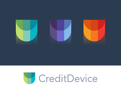 Creditdevice Identity. abstract brandmark credit credits finance gems grid icon logo minimal modern symbol