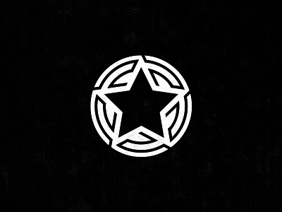Star identity logo mark mockup monogram s star stars symbol t texture trooper