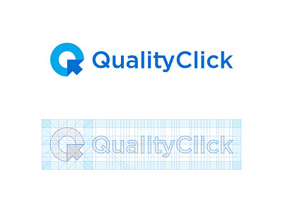 QualityClick arrow click identity logo market marketing mouse online point quality qualityclick seo