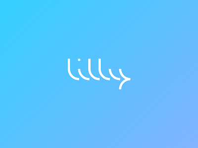 Lilly Lettering branding identity lettering logo readability word mark