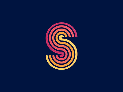 S for Sunset by Jeroen van Eerden on Dribbble