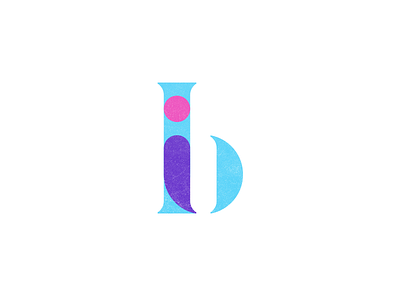 Monogram i + b b board colora creative i ib innovation letter lettering logo monogram