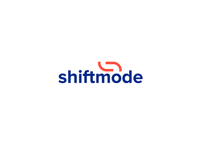 Shiftmode identity logo. lines management minimal mode monogram. plan organize s shift shift mode