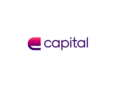 Capital c capital credit device finance money monogram wallet