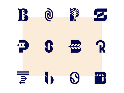 Logofolio branding icon identity letter lettering logo mark monogram personal portfolio showcase smart