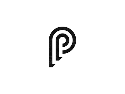 P Monogram branding icon identity logo monogram negativespace p play whistle