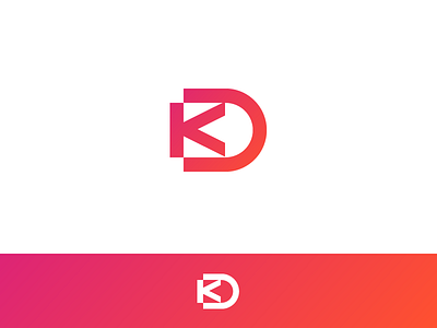 DK Monogram d damian dk identity k kidd letter lettering letters logo monogram