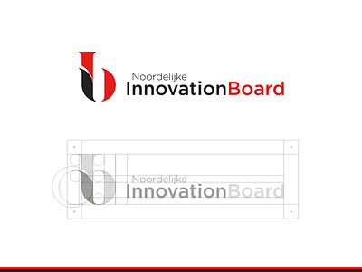 Northern Innovation Board board branding ib identity innovation letters logo monogram netherlands northern type