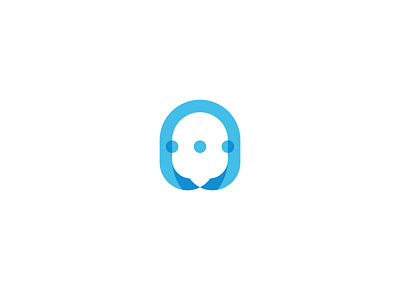 Social Logo bubble chat cloud communicate inhouse inner intranet logo media social software talk