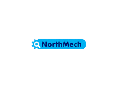 NorthMech gear icon logo mech mechanic mind north shine staffing sun sweden user