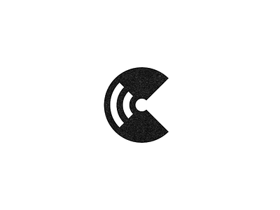 C for Connect c call connect connection identity internet link logo monogram social wifi wireless