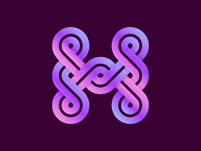 H Logo - Infinity Looping.