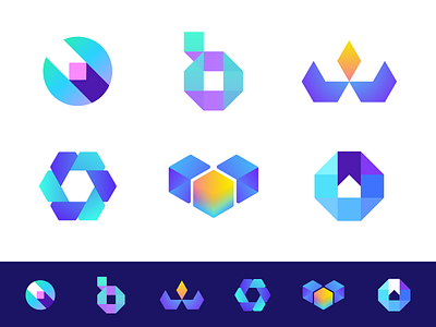 Crypto Educational - Logo Concepts by Jeroen van Eerden on Dribbble