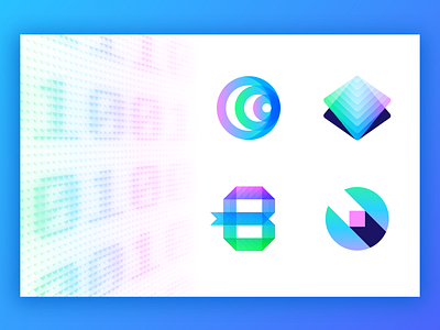 Binary Frontier - Logo Concepts