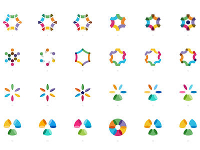 User Progress - Logo Design Part 2 by Jeroen van Eerden on Dribbble