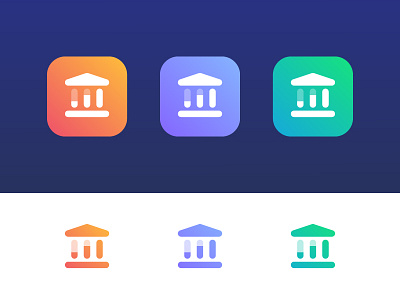 Bank Data - Logo Concept analyze bank building chart charts data finance money pay pillar trust