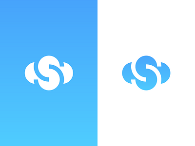 Skype - Logo Redesign chat cloud identity letter lettering logo negative space redesign s skype smart talk