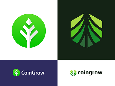 CoinGrow - Logo Design