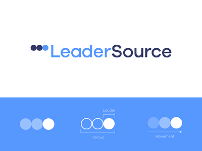 LeaderSource - Approved Logo Redesign arrow church faith fold l leader leaders monogram movement