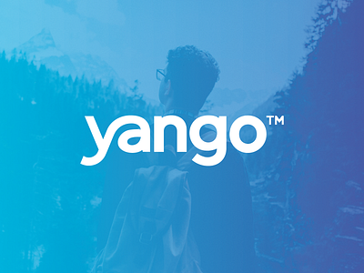 Yango Logo Wordmark adventure branding coach connect connected help human identity identity design identity designer lettering life ligature ligatures logo logos mark progress wordmark yango