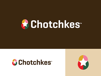 Chotchkes - Logo Design abstract branding branding design chotchkes doll dolls icon identity identity design lettering logo logo design mark matryoshka merchandise promotion russia russian souvenir star