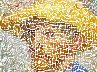 Vincent Willem van Gogh. art artist color digital experiment gogh painting shape shapes van vector vincent willem