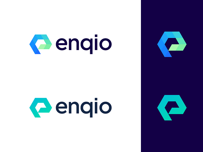 Enqio - Logo Design by Jeroen van Eerden on Dribbble