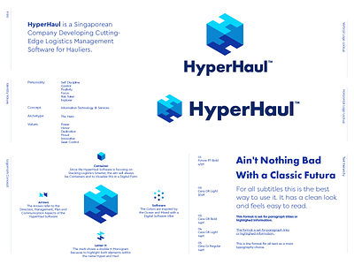 HyperHaul - Logo Option 3