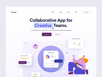 landing page