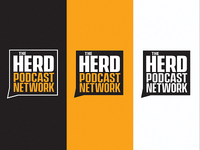 The Herd Podcast Network branding broadcast design icon illustration logo podcast radio sports tv typography vector