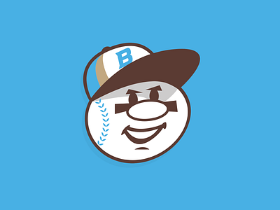The Bros baseball branding character design illustration logo sports vector